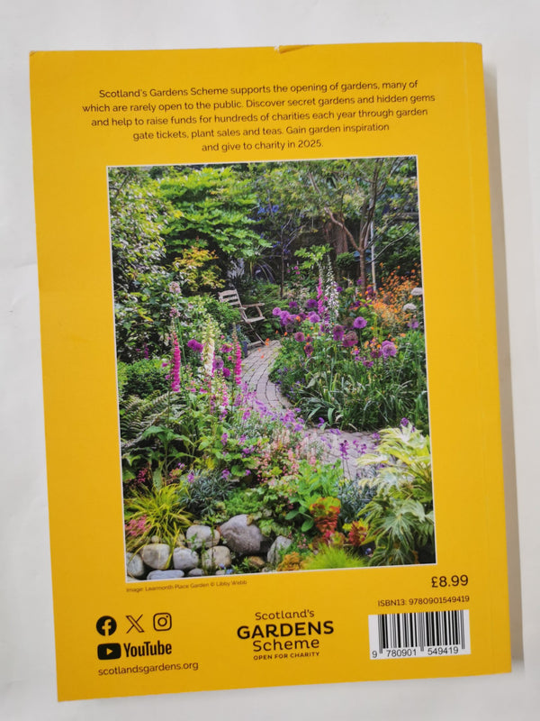 Scottish Gardens Open for Charity 2025 by Scotland's Gardens Scheme - used book at Perkology Books