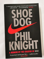 Cover of Shoe Dog: A Memoir by the Creator of NIKE by Phil Knight