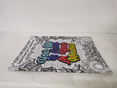 Inspirational Quotes Coloring Book For Adults: 30 Positive Saying With Easy