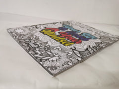 Inspirational Quotes Coloring Book For Adults: 30 Positive Saying With Easy