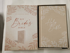 Niv, Bride's Bible, Cloth Over Board, Cream, Red Letter, Comfort