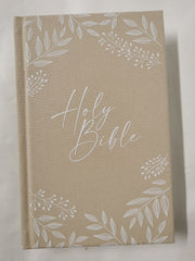 Niv, Bride's Bible, Cloth Over Board, Cream, Red Letter, Comfort