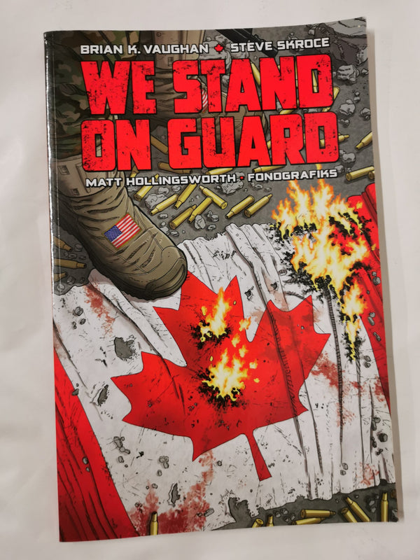 Cover of We Stand on Guard by Brian K Vaughan
