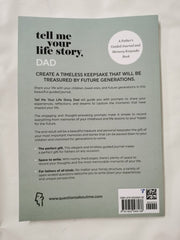 Tell Me Your Life Story, Dad: A Father’s Guided Journal and Memory Keepsake Book