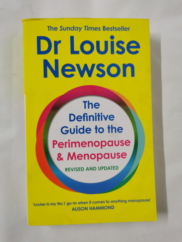 The Definitive Guide to the Perimenopause and Menopause by Dr Louise Newson - used book at Perkology Books
