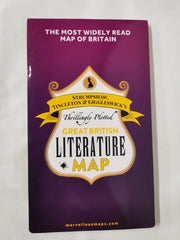 Cover of Great British Literature Map | Literary Map & Guide | Marvellous Maps by Marvellous Maps