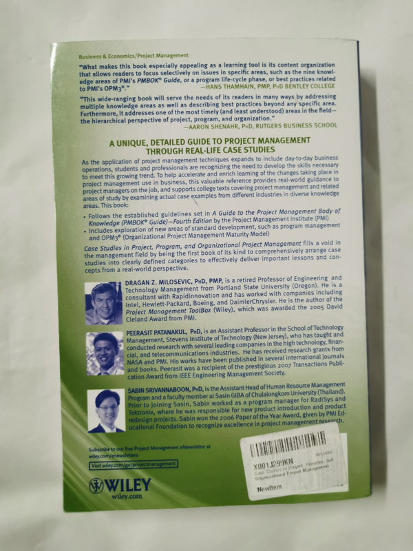 Case Studies in Project, Program, and Organizational Project Management