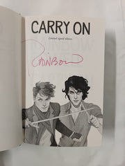 Carry On by Rainbow Rowell, Signed Exclusive Edition (Waterstones)
