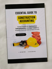 Cover of Essential Guide To Construction Accounting: Expert Insights for Contractors