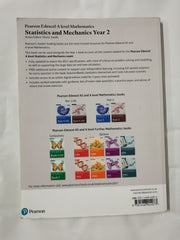 Pearson Edexcel A level Mathematics Statistics & Mechanics Year 2 Textbook