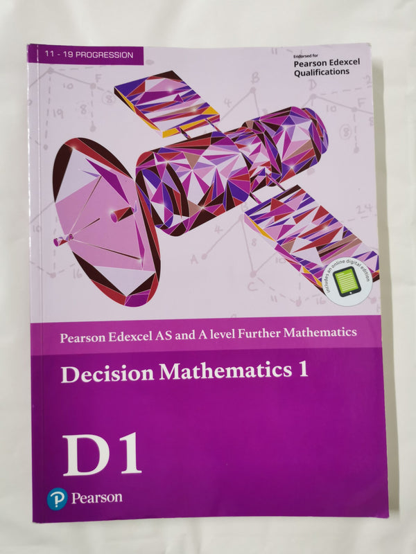 Pearson Edexcel AS and A level Further Mathematics Decision Mathematics 1