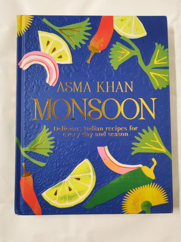 Monsoon: Delicious Indian Recipes for Every Day and Season (DK RED) by Asma Khan - used book at Perkology Books