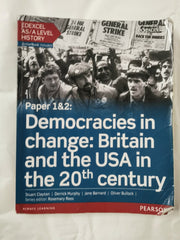 Edexcel AS/A Level History, Paper 1&2: Democracies in change by Stuart Clayton - used book at Perkology Books