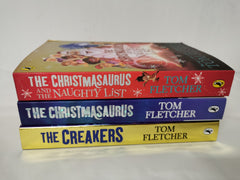 Tom Fletcher 3 Book Bundle: Creakers, and 2 Christmasaurus Books
