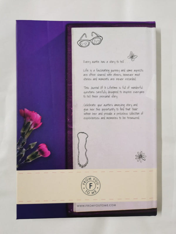 Dear Auntie, From You To Me: Guided Memory Journal