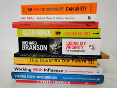 Business Books Bundle - Mindset, Leadership, Finance, Psychology x 10 Books