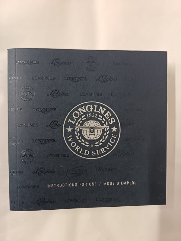 Cover of Longines World Service Instructions for Use