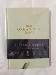 Cover of Our Organised Chaos- Family Planner by Joanne's Journals