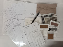 Joanne's Journals Serenity Luxe Bundle (Planner, Inserts, Stickers, Pen, Pouch)