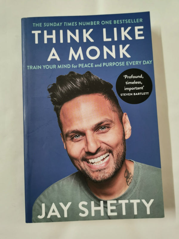 Cover of Think Like a Monk by Jay Shetty by Jay Shetty