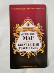 Great British Place Names Map | Funny Map & Guide | Marvellous Maps | Humour