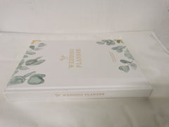Luxury Eucalyptus Wedding Planner Book with Gilded Edges