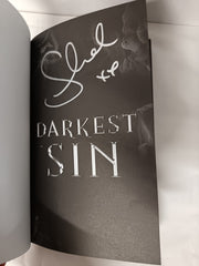 Darkest Sin, A Dark Mafia Romance by Sheridan Anne - Signed, Limited Edition