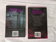 Monster's Plaything and Monster's Obsession - Special Edition Paperbacks