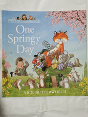 One Springy Day: A Percy The Park Keeper Story by Nick Butterworth