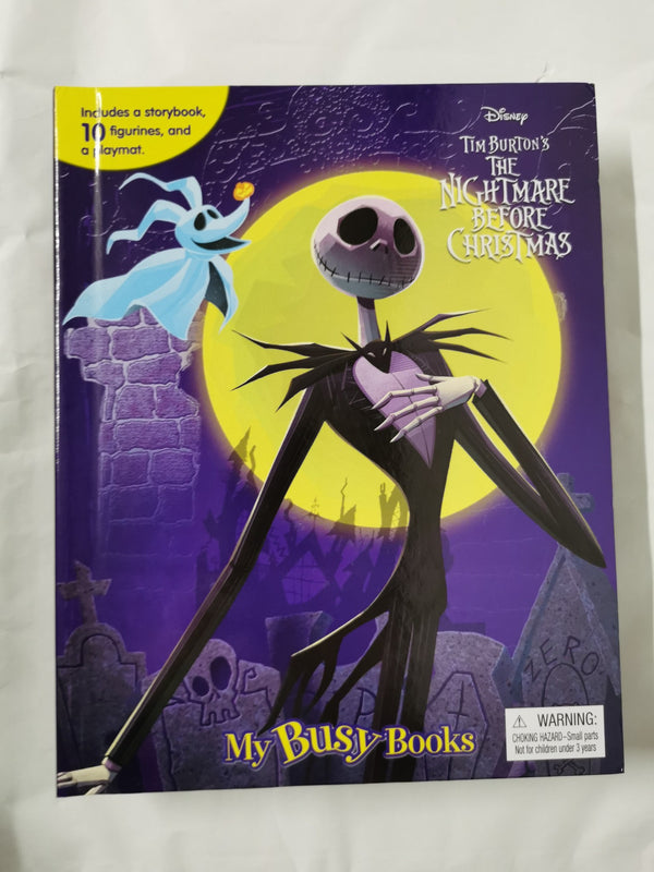 Disney Nightmare Before Christmas My Busy Books - 10 figures by Phidal Publishing Inc.