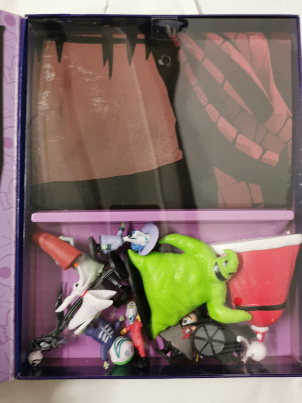 Disney Nightmare Before Christmas My Busy Books - Storybook, 10 figurines, playm