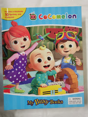 Cocomelon My Busy Books - Storybook, 10 figurines, playmat