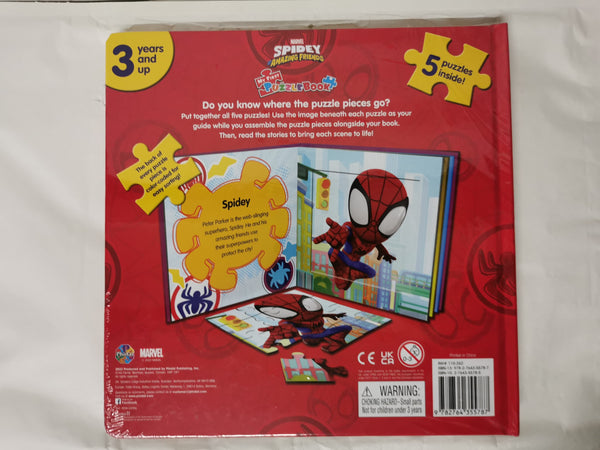 Marvel Spidey and his Amazing Friends My First Puzzle Book - Jigsaw Puzzles