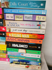 40 PAPERBACK FICTION BOOKS - BUNDLE – HIGH QUALITY