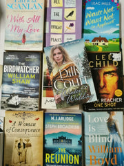 40 PAPERBACK FICTION BOOKS - BUNDLE – HIGH QUALITY