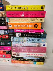 40 New Fiction Books Collection Set Fiction, Crime, Thriller, Romance  Wholesale