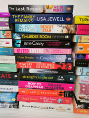 40 New Fiction Books Collection Set Fiction, Crime, Thriller, Romance  Wholesale