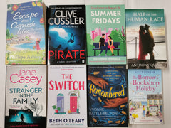 40 New Fiction Books Collection Set Fiction, Crime, Thriller, Romance  Wholesale