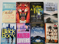 40 New Fiction Books Collection Set Fiction, Crime, Thriller, Romance  Wholesale