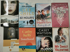 40 New Fiction Books Collection Set Fiction, Crime, Thriller, Romance  Wholesale