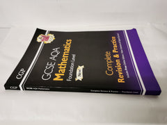 GCSE Maths AQA Complete Revision & Practice Foundation inc Online Ed 2024 & 2025