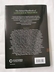 The Oxford Handbook of Language and Prejudice (Oxford Handbooks)
