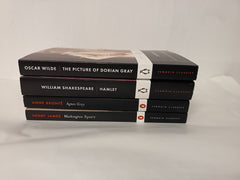 4 Penguin Classics: Oscar Wilde, Anne Bronte, Henry James & William Shakespeare