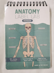 Anatomy Label Lab Workbook, Creative Human Anatomy Busy Book,
