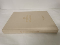 Ivory Cloth Wedding Planner Book with Gold Foil and Gilded Edges