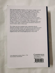 Practical Philosophy (The Cambridge Edition of the Works of Immanuel Kant)