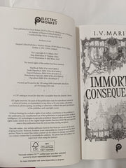 Immortal Consequences: Waterstones Exclusive Edition by I.V. Marie