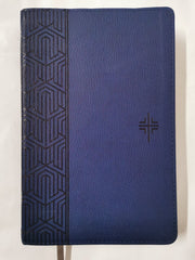 Premium Gift Bible NLT (Red Letter, LeatherLike, Blue)