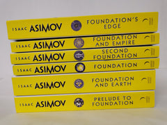 Isaac Asimov Collection 6 Books Set (Prelude To Foundation,