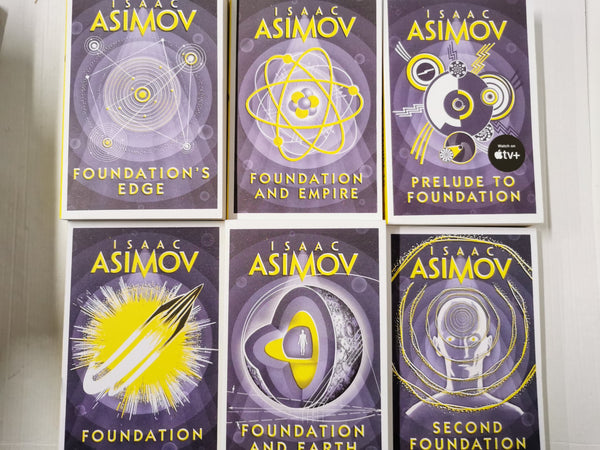 Isaac Asimov Collection 6 Books Set (Prelude To Foundation,